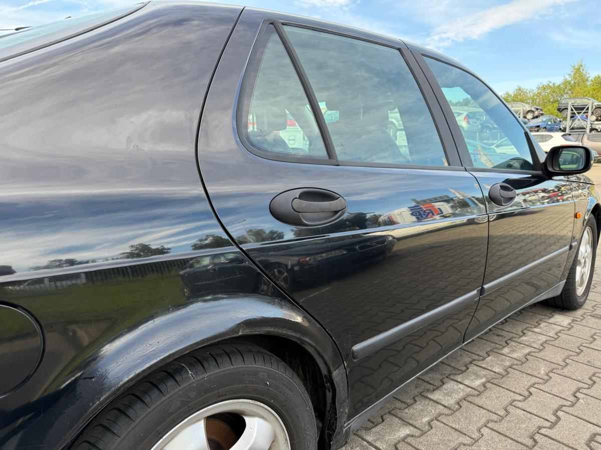 Saab 9-5 original Tür hinten rechts 170 schwarz Rohbau Stufenheck Limousine BJ99